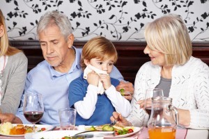 "Yeas honey I've drooling on that napkin all night. Your vitiligo is cured."