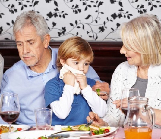 Hand Sanitizers with Mom’s Saliva: What You Need to Know family eating