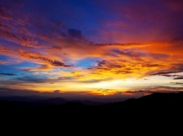 Monday Medicine Rounds Finish Just In Time for Tuesday Medicine Rounds sunset at the hospital