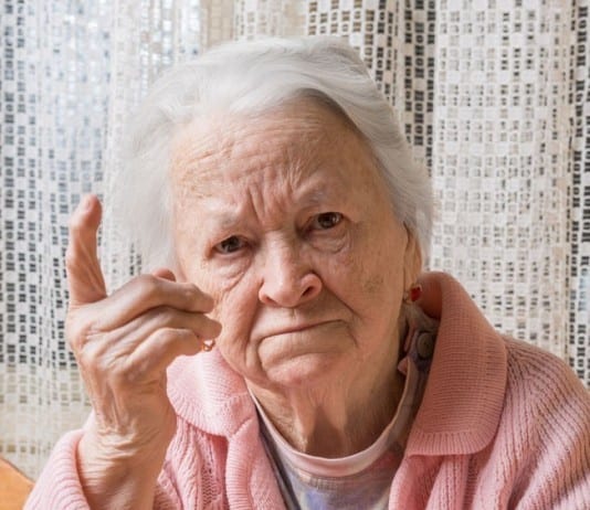 Incredibly Narcissistic Patient with Dementia Remains Oriented Only to Self elderly lady