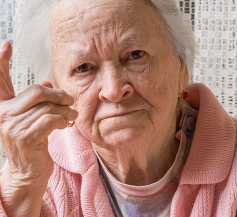 elderly lady