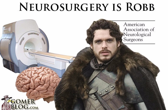 Neurosurgery [Robb Stark] - Very Noble, but one small error has disaterous consequences. Crippling disaster!