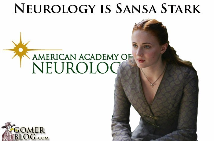 Neurology [Sansa] – You are not the most practical person to have around, but we’re sure you’re lovely.