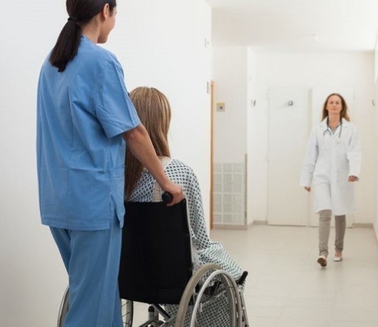 Intern’s Wheelchair Driver’s License Suspended pushing wheelchair