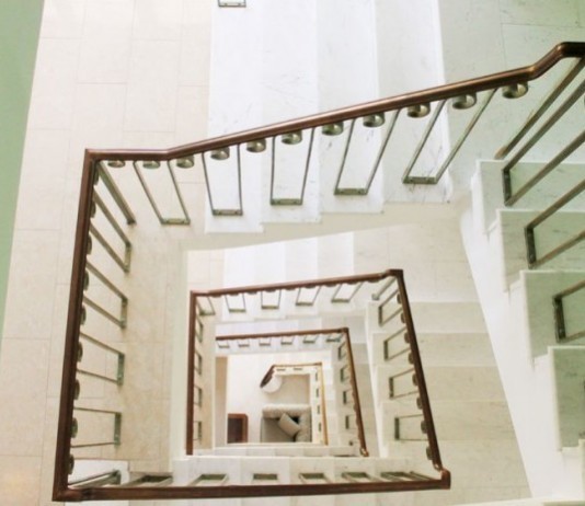 Residency Programs Nationwide Call Jeopardy to Replace New Interns Lost in Stairwells stairwell at hospital