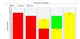 Study: Physical & Chemical Restraints Can Effectively Supplement Lack of Self Restraint patient restraints