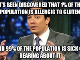 How to Become Gluten Intolerant gluten free meme