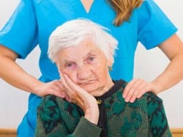 Combative Little Old Lady Requires Record-Breaking 11-to-1 Sitter older patient sundowning