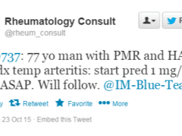 Twitter Unveils New Electronic Medical Record, Tweet-MR Rheumatology