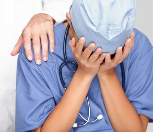 Intern Forgets to Write “Appreciate GI’s Recs” in Patient Note, GI Fellow Inconsolable crying doctor