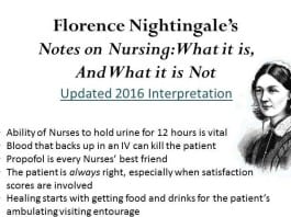 Florence Nightingale’s Notes on Nursing 2016 Interpretation nightingale notes on nursing