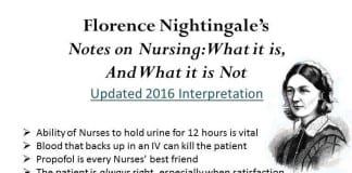 Florence Nightingale’s Notes on Nursing 2016 Interpretation nightingale notes on nursing