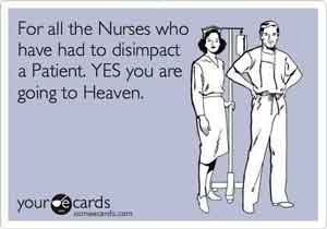 Nurses disimpact