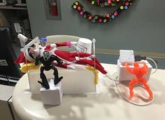 Collection of Hospital Holiday Decoration Pics elf getting sick