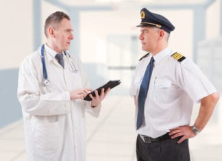 Pilot Consults Medicine, Asks if Plane Cleared for Landing pilot cleared landing doctor hospital