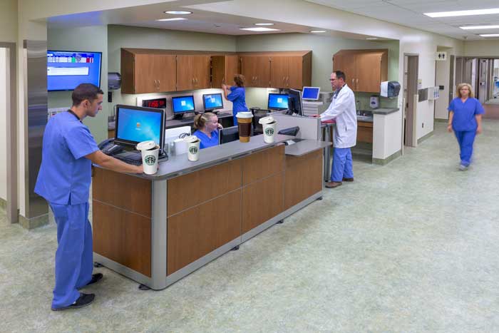 Study Finds No Nurses Station Exists With 1:1 Ratio of Computers to Chairs