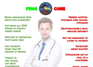 Pros and Cons of a Hospitalist