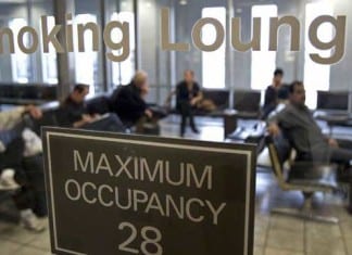 Hospital Opens Smoker’s Lounge for Patients smoking lounge