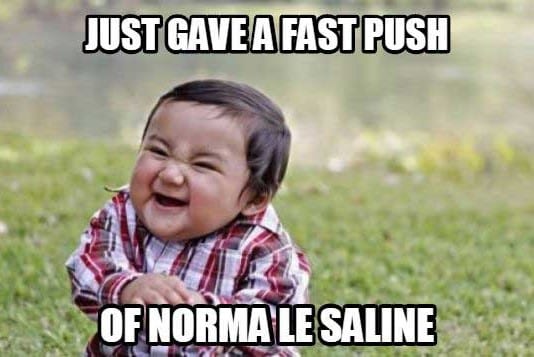 Medical Memes Galore! normal saline