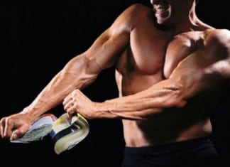 Orthopod Bewildered by Internist with Bigger Biceps orthopedic surgeon ripping phone book bieps