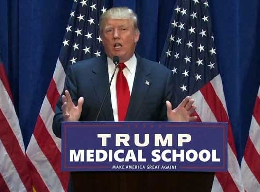 Trump University School of Medicine Now Accepting Applications! trump