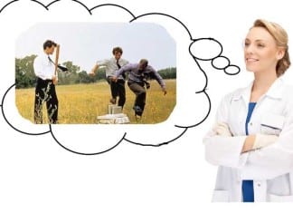 After Seeing 22 Patients in 90 Minutes, Area Pediatrician Rehearses for Her Eventual Last Day in Clinic doctor dreaming