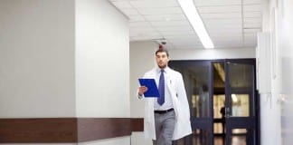Housestaff Restricted to 6000 Steps Per Day doctor walking