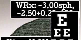 Rosetta Stone Unlocks Mystery of Ophtho Notes