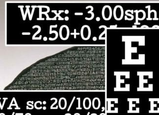 Rosetta Stone Unlocks Mystery of Ophtho Notes