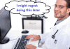 Resident Tempts Fate, Sits Down at Nursing Computer nursing computer