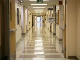 General Medicine Floor Smells a Little Less like Death Today hospital hallway