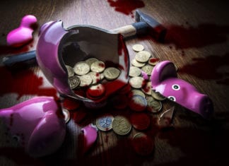 Piggy Bank in OR After Gruesome Attack with Hammer piggy bank, gruesome