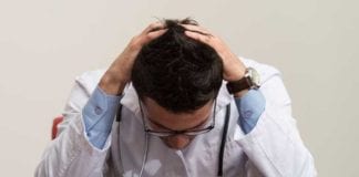 Rampant Burnout Among Stock Photo Models Who Pose As Burned-Out Doctors burned out physician