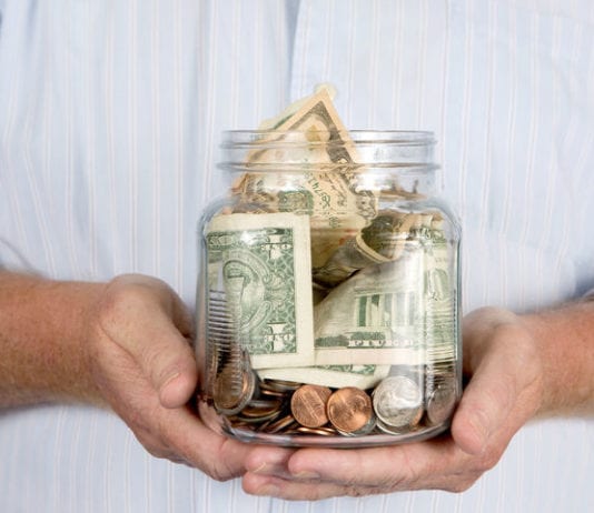 Intern Spotted Rounding with Tip Jar, Asking for Spare Change tip jar