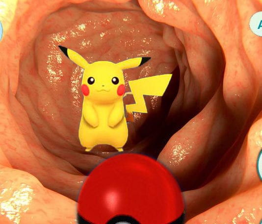 Pokémon Go Update: Pikachu Spotted in Man’s Colon Pikachu, Pokémon
