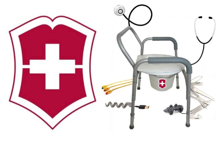 Meet the New Hospital Swiss Army Commode