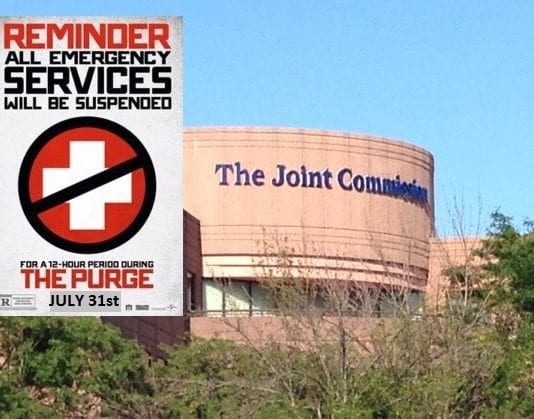 The Joint Commission Announces First Annual ‘Patient Safety Purge’ the purge
