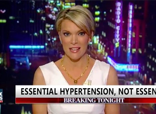 Report: Essential Hypertension, Not at All Essential