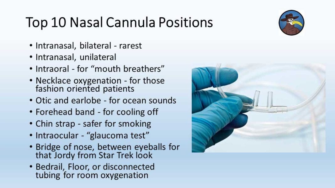 Types Of Nasal Prongs