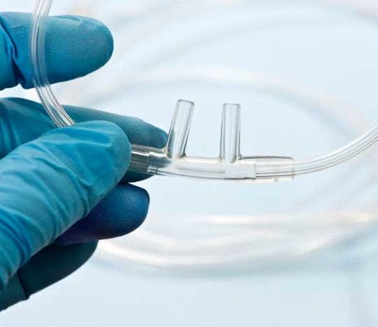 Patient Placed on 4,000 Liters by Nasal Cannula nasal cannula