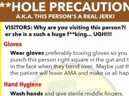New A**hole Precautions Released 2016 Revised A**hole Precautions