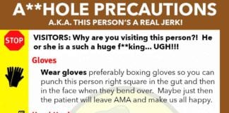 New A**hole Precautions Released 2016 Revised A**hole Precautions