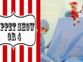 Anesthesiologist Puts Up Drape, Puppet Show for Surgeons