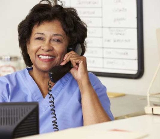 Nurse Confesses She’s Just In It To Get Yelled At nurse smiling