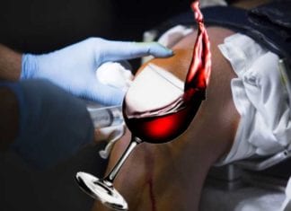 VIP Treatment Offers Merlot, Pinot Noir as Surgical Prep wine for surgical prep