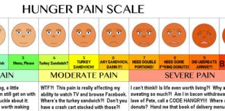 Joint Commission Releases New Hunger Pain Scale hunger pain scale hangry