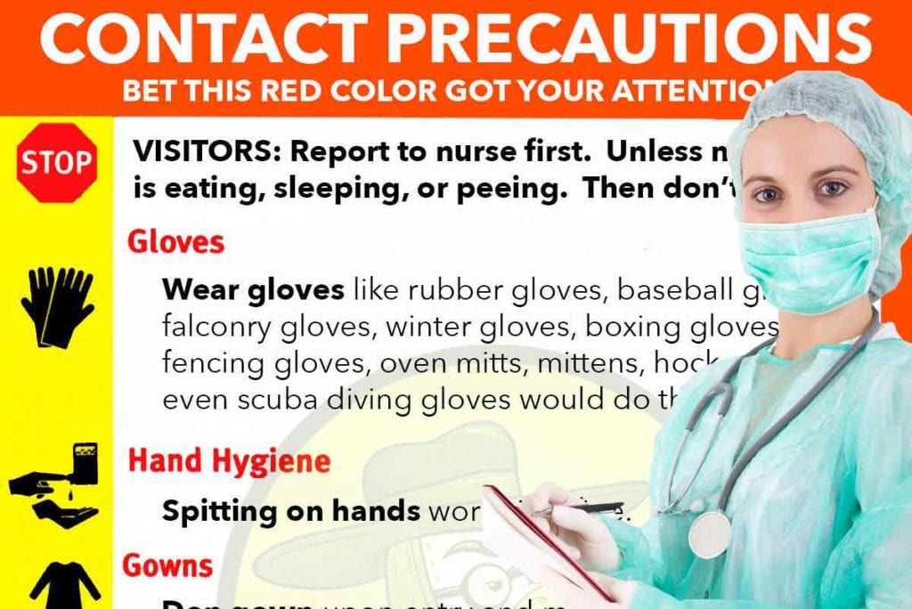 How to Put on a Contact Isolation Gown