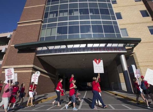 Hospital Employees Organize Christmas Strike After Festivus Snub