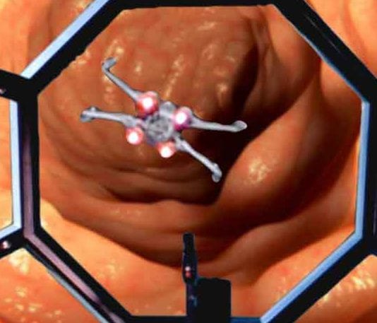 Inside Peak at Star Wars: A New Scope colon run a new scope