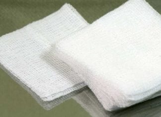 Mildly Annoyed Surgeon Throws 4×4 Gauze Across Operating Room gauze